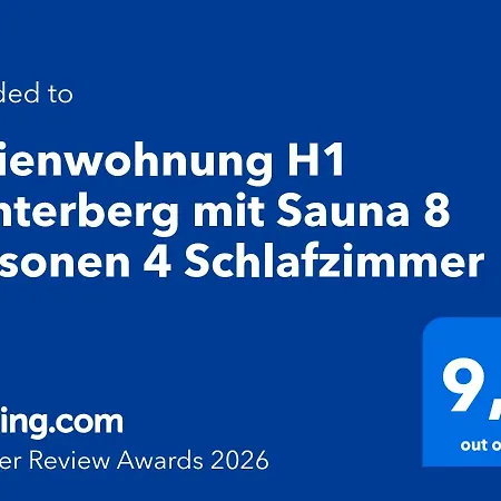 Apartment H1 Mit Sauna 8 Personen 4 Schlafzimmer *